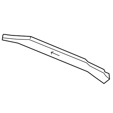 84427937 GM Rear Insulator, Front Illustration 1 of 1