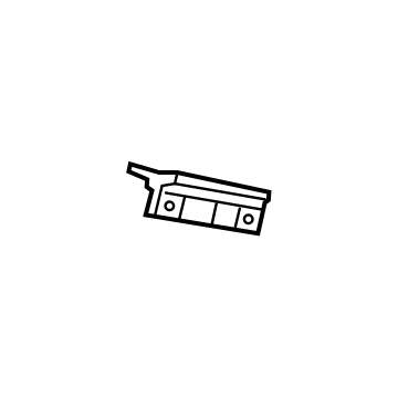 GM 84560631 Front Bracket, Driver Side 84560631 GM Front Bracket, Driver Side Illustration 1 of 1