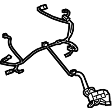 GM 23328857 Wire Harness 23328857 GM Wire Harness Illustration 1 of 1