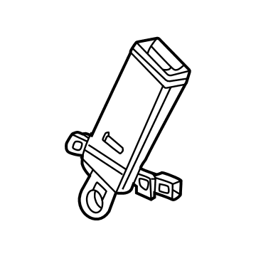 GM 85079709 Buckle Kit-Rear Seat Belt *Backen Blackk 85079709 GM Buckle Kit-Rear Seat Belt *Backen Blackk Illustration 1 of 1