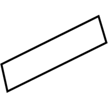 GM 23438138 Sound Absorber, Front 23438138 GM Sound Absorber, Front Illustration 1 of 1