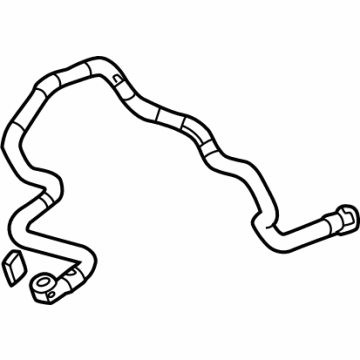 GM 85532273 Coolant Hose 85532273 GM Coolant Hose Illustration 1 of 1