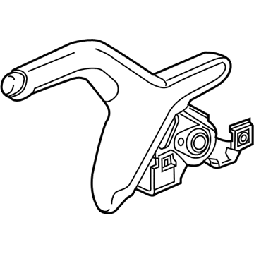 GM 95135209 Handle, Black 95135209 GM Handle, Black Illustration 1 of 1