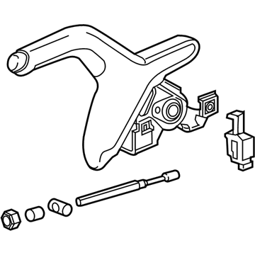GM 95135204 Parking Brake Handle 95135204 GM Parking Brake Handle Illustration 1 of 1
