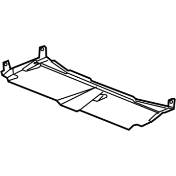Chevy Silverado 1500 Underbody Splash Shield - 22822886