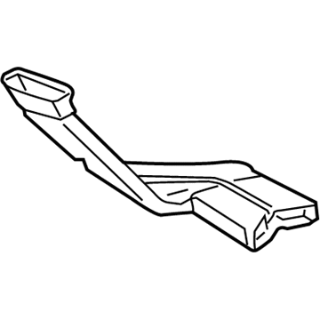 Pontiac 19204558 Rear Duct