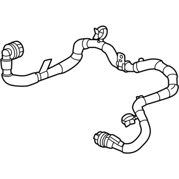GM 86803297 Coolant Hose 86803297 GM Coolant Hose Illustration 1 of 1