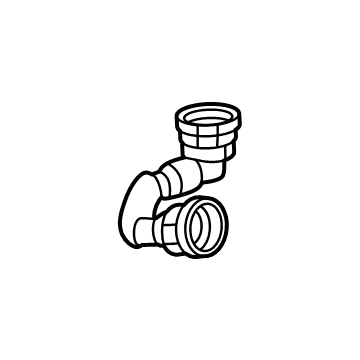 86800544 GM Coolant Hose Illustration 1 of 1