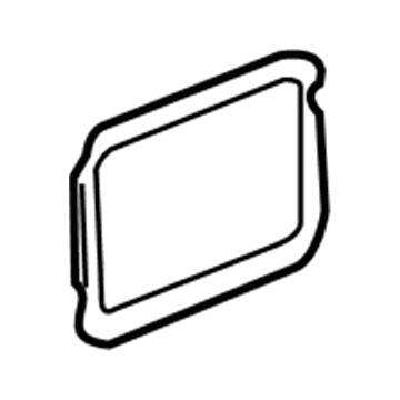 GM 19129931 Air Inlet Assembly Front Seal 19129931 GM Air Inlet Assembly Front Seal Illustration 1 of 1