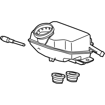 Saturn Brake Master Cylinder Reservoir - 15271574
