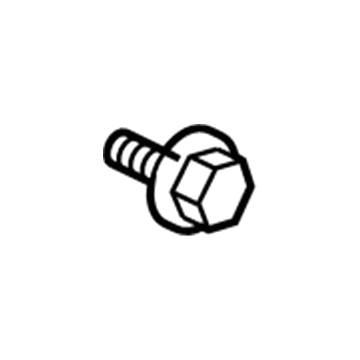 GM 19115561 Battery Cable Bolt 19115561 GM Battery Cable Bolt Illustration 1 of 1