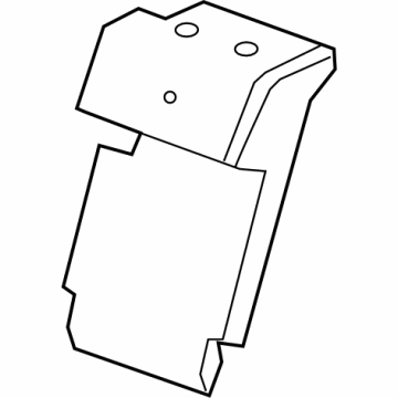 39094666 GM Seat Back Pad, Rear Center Illustration 1 of 1