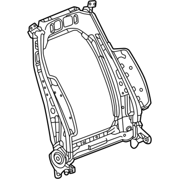 Cadillac 13548590 Seat Back Frame