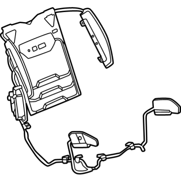 Cadillac 13549286 Lumbar Support