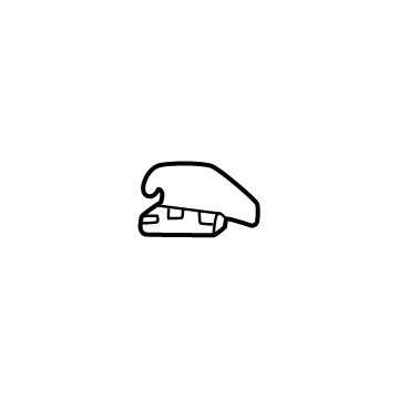 GM 84922396 Support, Front Seat Adjuster Track 84922396 GM Support, Front Seat Adjuster Track Illustration 1 of 1