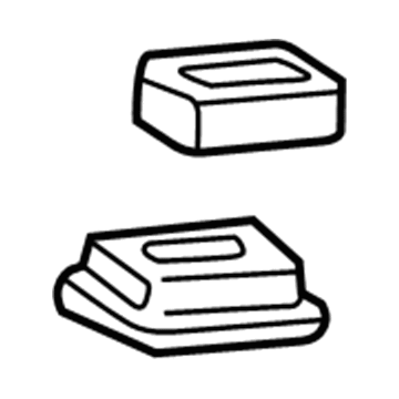 GM 15980872 Air Outlet 15980872 GM Air Outlet Illustration 1 of 1