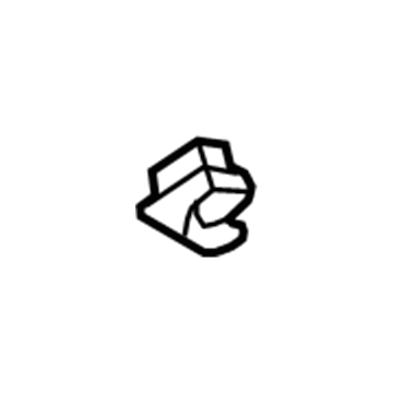 GM 20996314 Sunvisor Support 20996314 GM Sunvisor Support Illustration 1 of 1