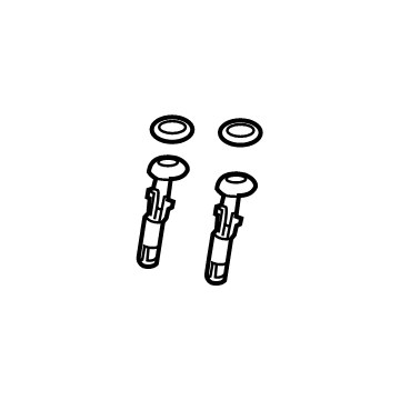 Chevy 42714101 Headrest Guide