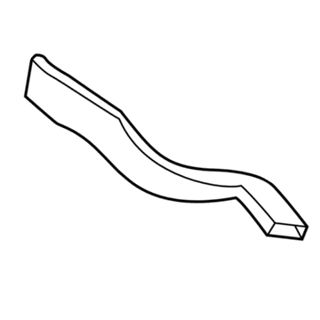 22648973 GM Rear Duct, Driver Side Illustration 1 of 1