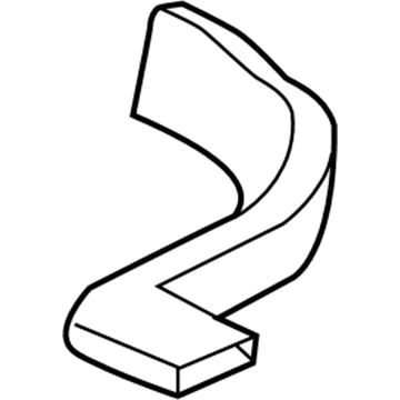 22648974 GM Rear Duct, Passenger Side Illustration 1 of 1