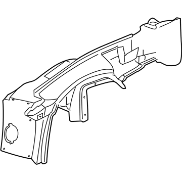 Chevy Corvette Wheelhouse - 10331828