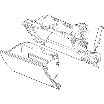 Chevy Blazer EV Glove Box - 26452823
