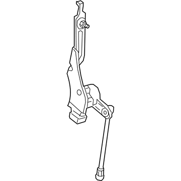 GM 84365777 Height Sensor, Passenger Side 84365777 GM Height Sensor, Passenger Side Illustration 1 of 1