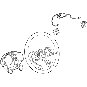 Pontiac 15812547 Steering Wheel