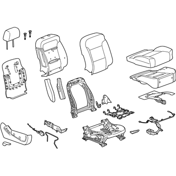 Chevy 23174185 Seat Assembly