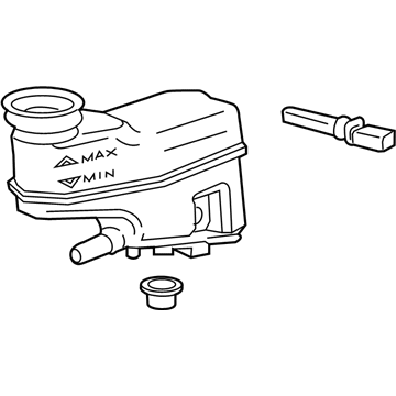 Chevy Malibu Brake Master Cylinder Reservoir - 23270767