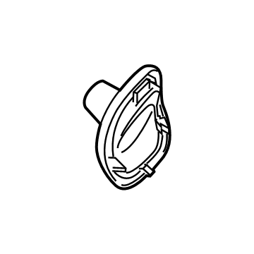 GM 84460775 Shift Boot 84460775 GM Shift Boot Illustration 1 of 1