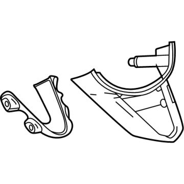 84965963 GM Trim Cover, Jet Black Illustration 1 of 1