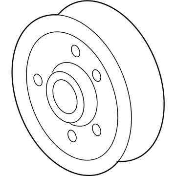 Cadillac 12566893 Idler Pulley