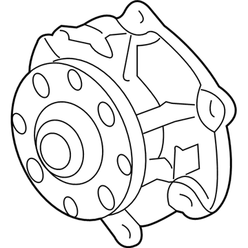 Chevy 12709178 Water Pump