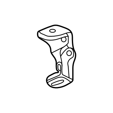 GM 13354642 Lamp Bracket, Driver Side 13354642 GM Lamp Bracket, Driver Side Illustration 1 of 1