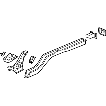 Pontiac 88955036 Rear Rail