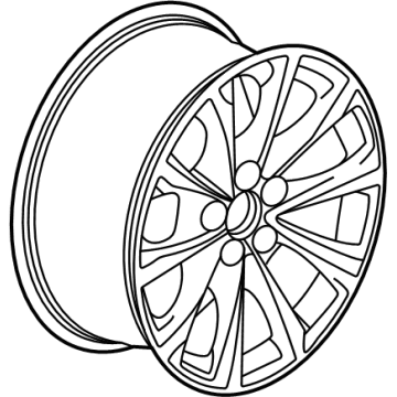 Cadillac CT5 Spare Wheel - 84004237