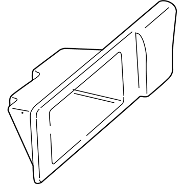 GM 15220257 Glove Box, Gray 15220257 GM Glove Box, Gray Illustration 1 of 1