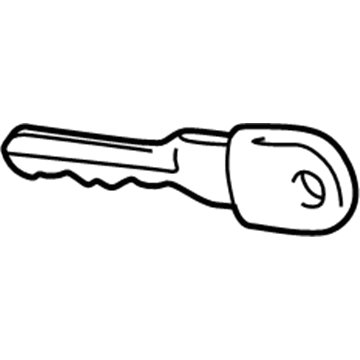 Chevy 15822415 Lock Cylinder
