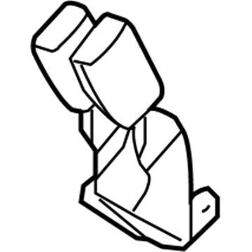 Chevy Malibu Seat Belt - 89024187