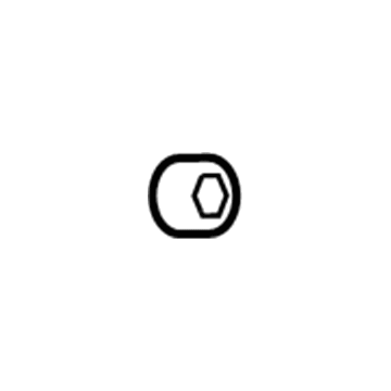 Hummer 11610157 Console Base Nut