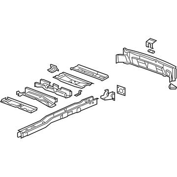 Saturn 15218727 Rear Frame Assembly