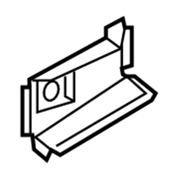 GM 15849406 Filler Panel, Rear Passenger Side 15849406 GM Filler Panel, Rear Passenger Side Illustration 1 of 1