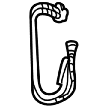 GM 19431777 Return Pipe, Driver Side 19431777 GM Return Pipe, Driver Side Illustration 1 of 1