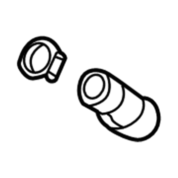 15814859 GM Filler Hose Illustration 1 of 1