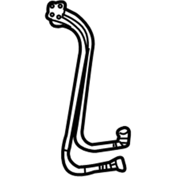 19431776 GM Return Pipe, Passenger Side Illustration 1 of 1