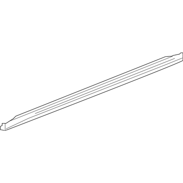 Saturn 25885678 Rocker Molding