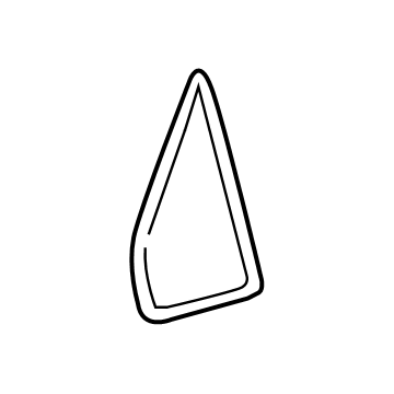 GM 87849118 Corner Molding, Front Driver Side 87849118 GM Corner Molding, Front Driver Side Illustration 1 of 1