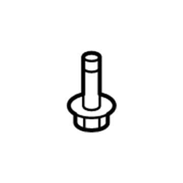 GM 11589351 Front Reinforcement Bolt 11589351 GM Front Reinforcement Bolt Illustration 1 of 1