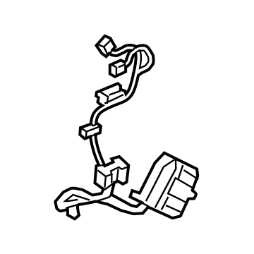 GM 85550395 Harness, Driver Side 85550395 GM Harness, Driver Side Illustration 1 of 1